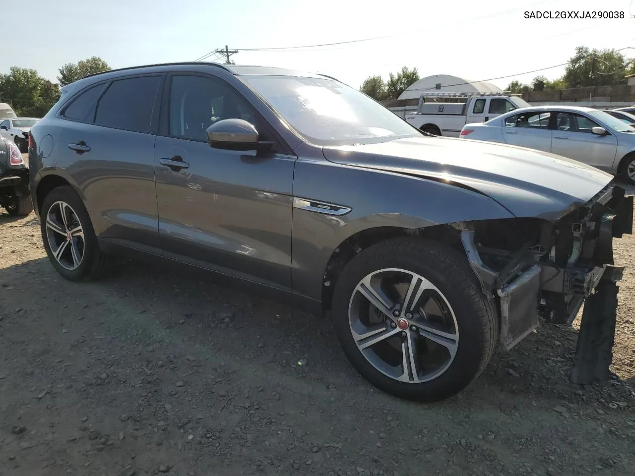 SADCL2GXXJA290038 2018 Jaguar F-Pace R - Sport