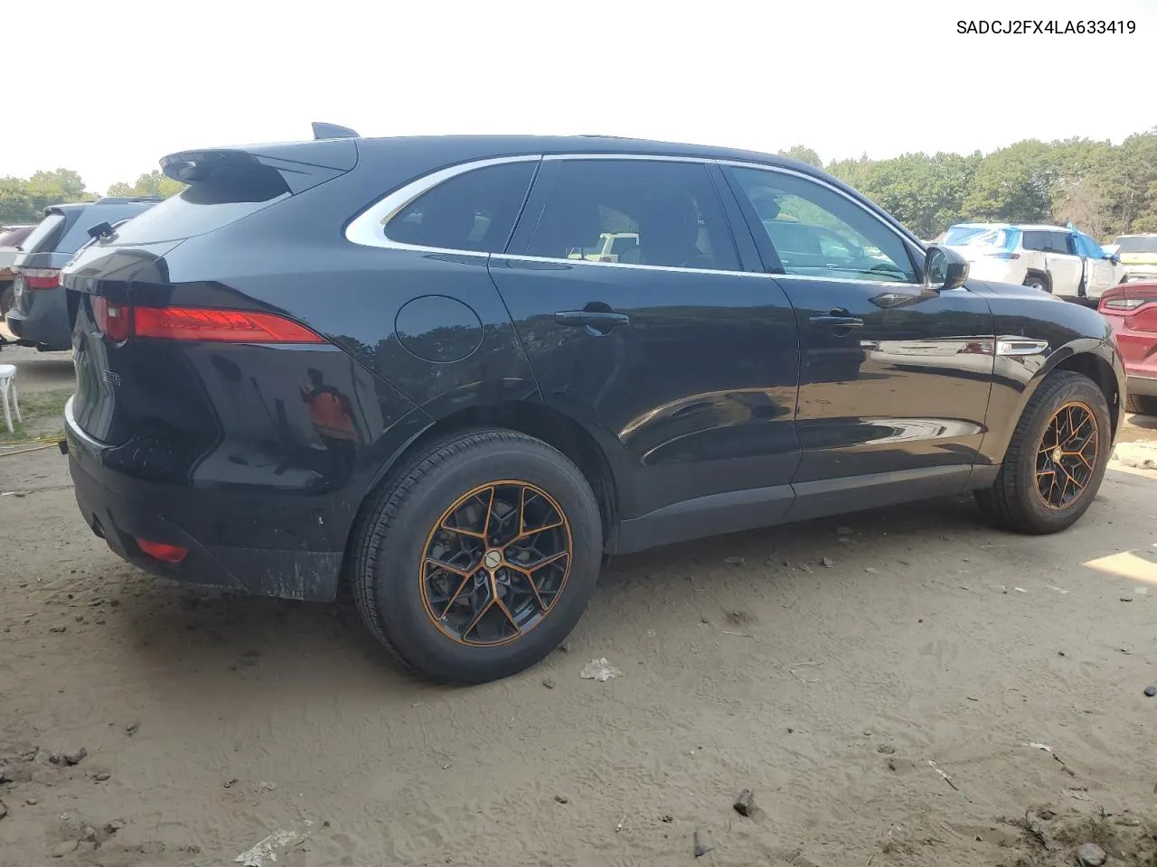 2020 Jaguar F-Pace Premium VIN: SADCJ2FX4LA633419 Lot: 70732384