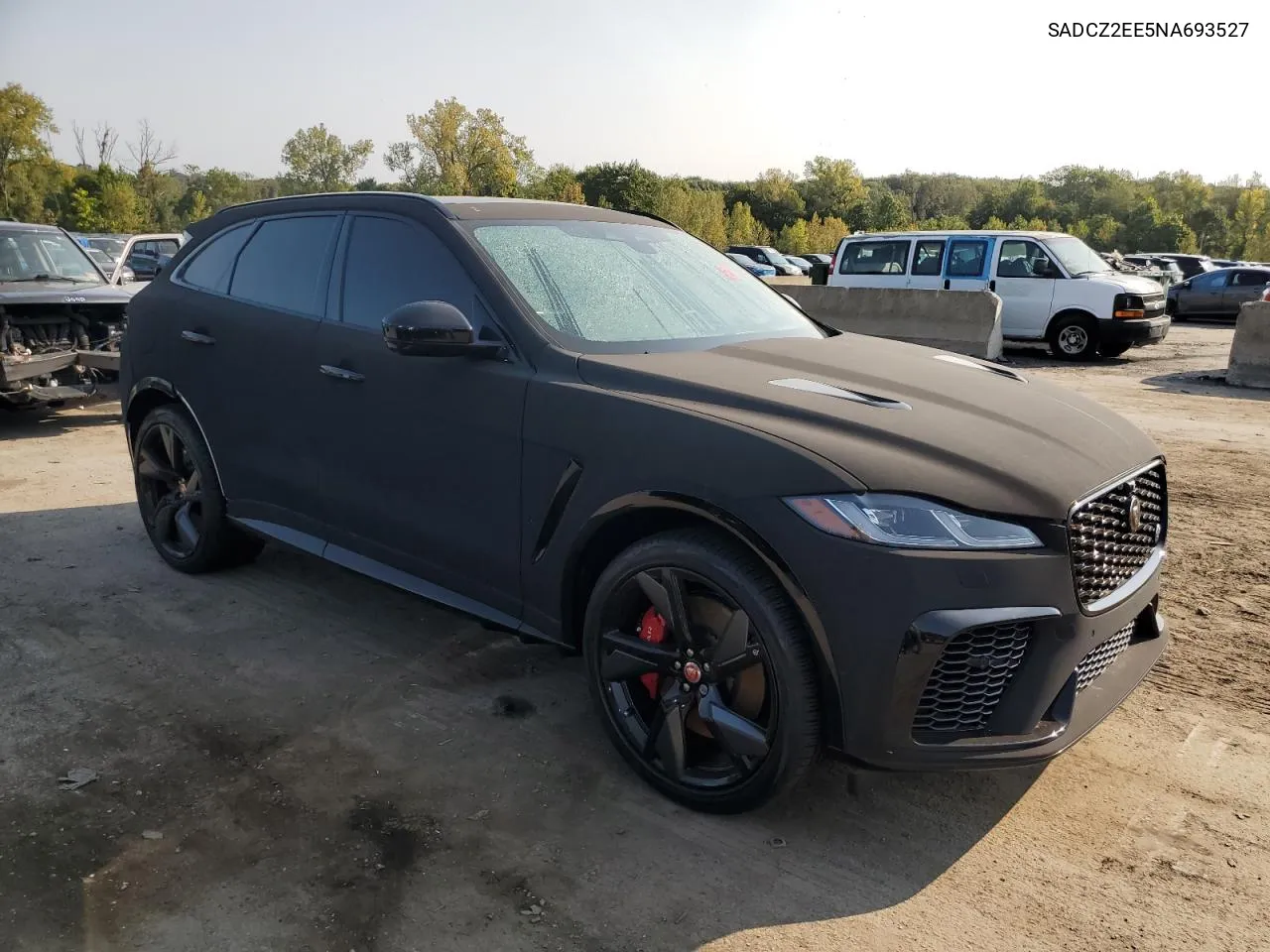 SADCZ2EE5NA693527 2022 Jaguar F-Pace Svr