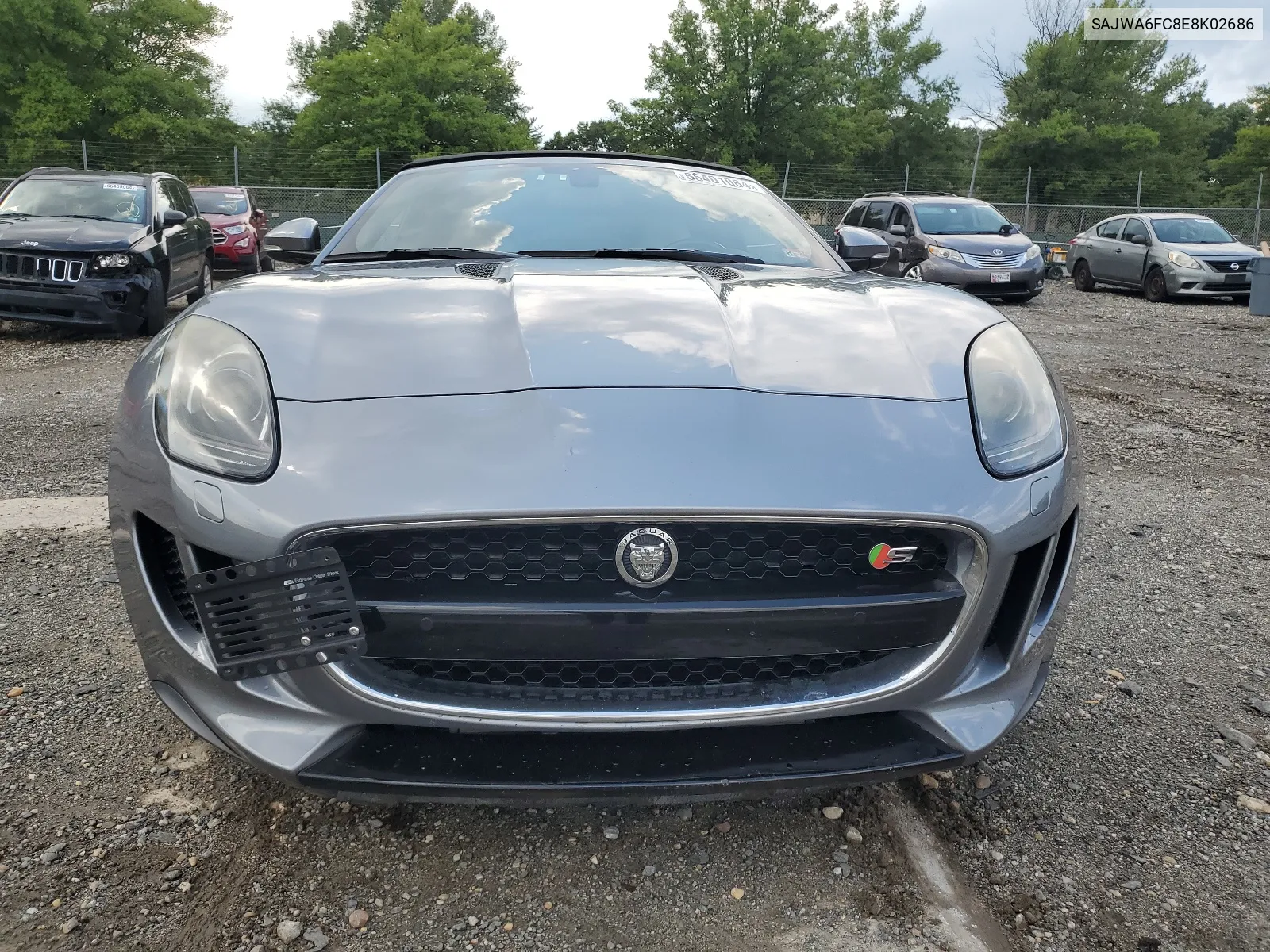 SAJWA6FC8E8K02686 2014 Jaguar F-Type S