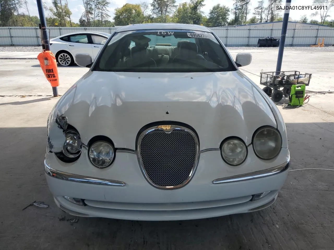 2000 Jaguar S-Type VIN: SAJDA01C8YFL45911 Lot: 69582754