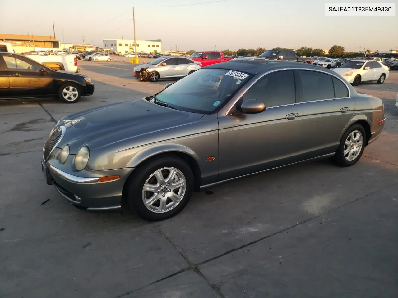 SAJEA01T83FM49330 2003 Jaguar S-Type