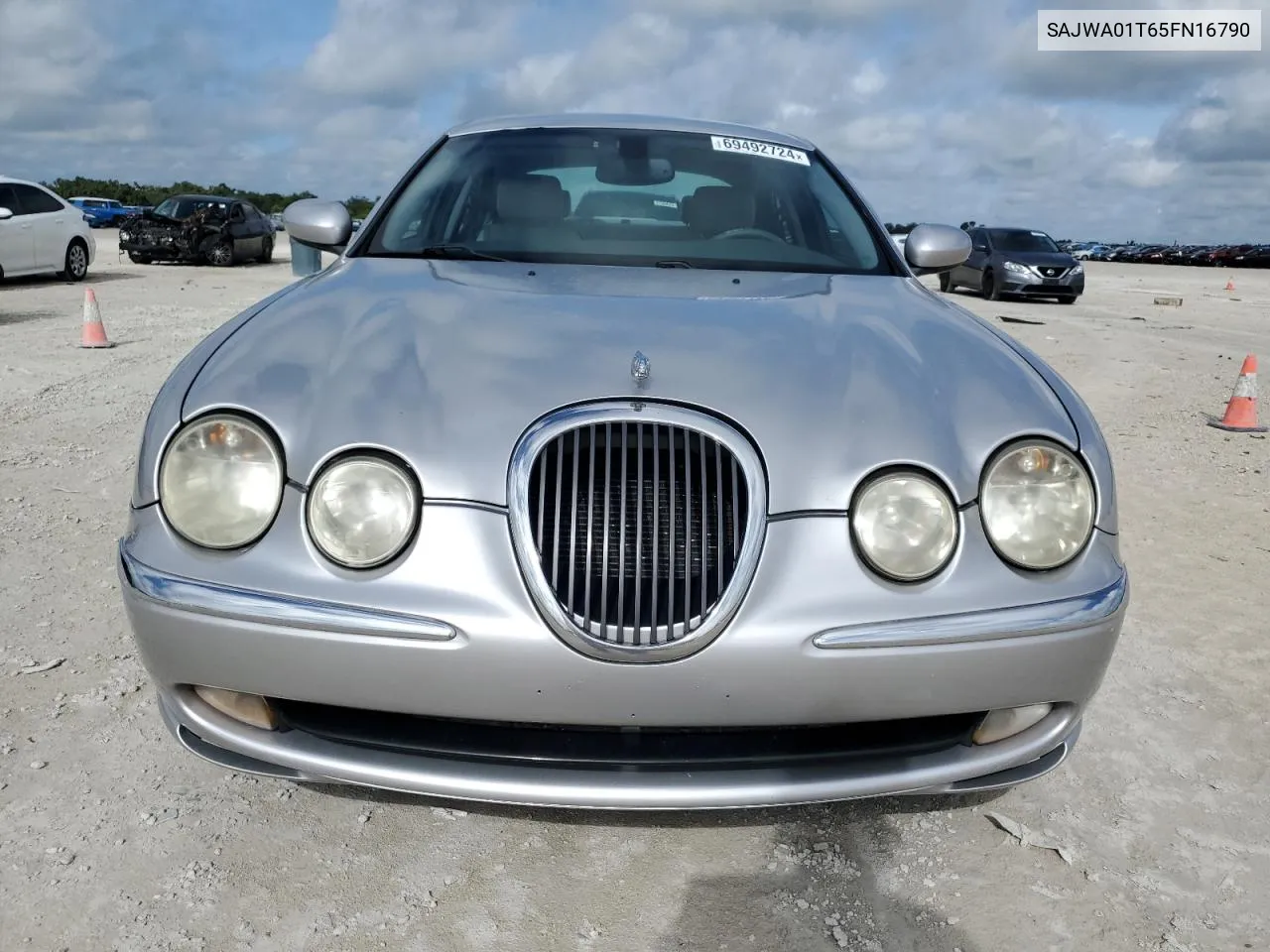 2005 Jaguar S-Type VIN: SAJWA01T65FN16790 Lot: 69492724