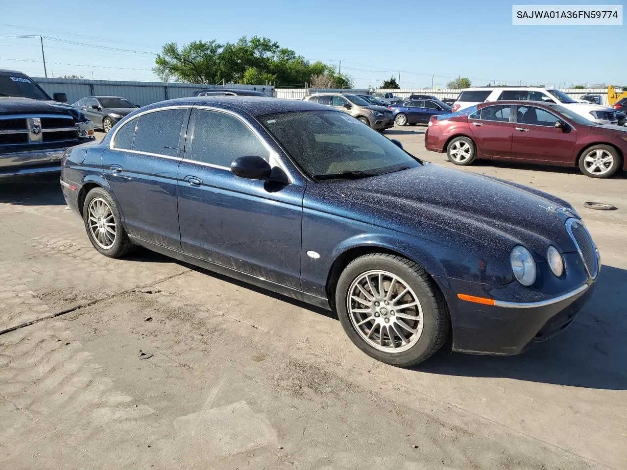 SAJWA01A36FN59774 2006 Jaguar S-Type