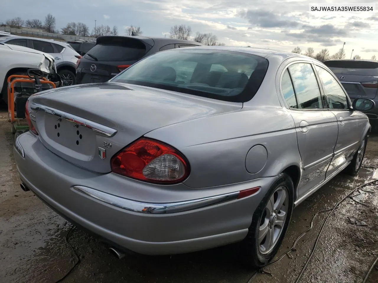 2005 Jaguar X-Type 3.0 VIN: SAJWA51A35WE55834 Lot: 42930694