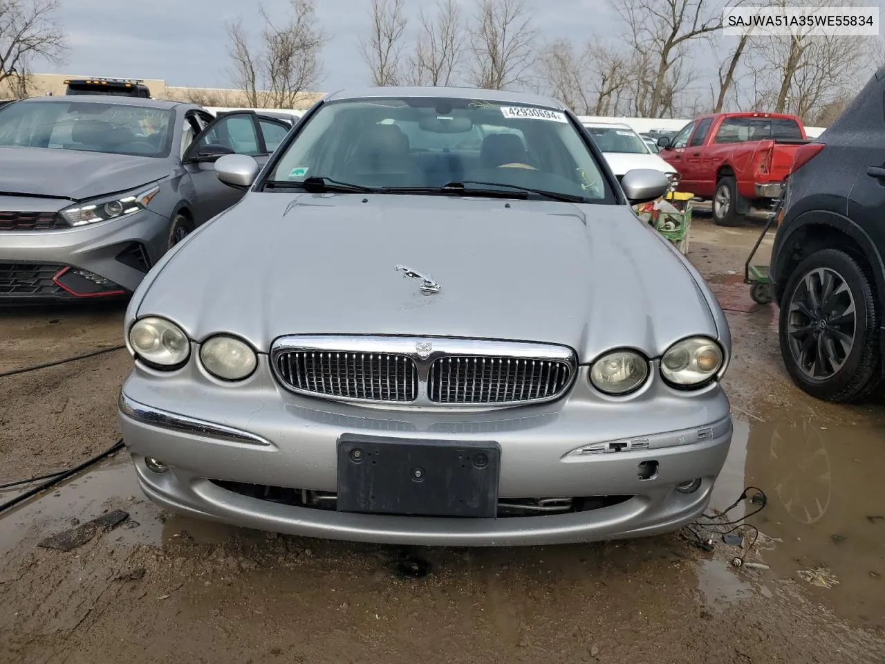 SAJWA51A35WE55834 2005 Jaguar X-Type 3.0