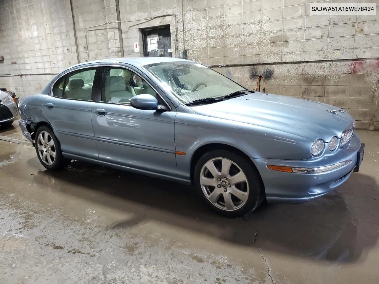 2006 Jaguar X-Type 3.0 VIN: SAJWA51A16WE78434 Lot: 70520324