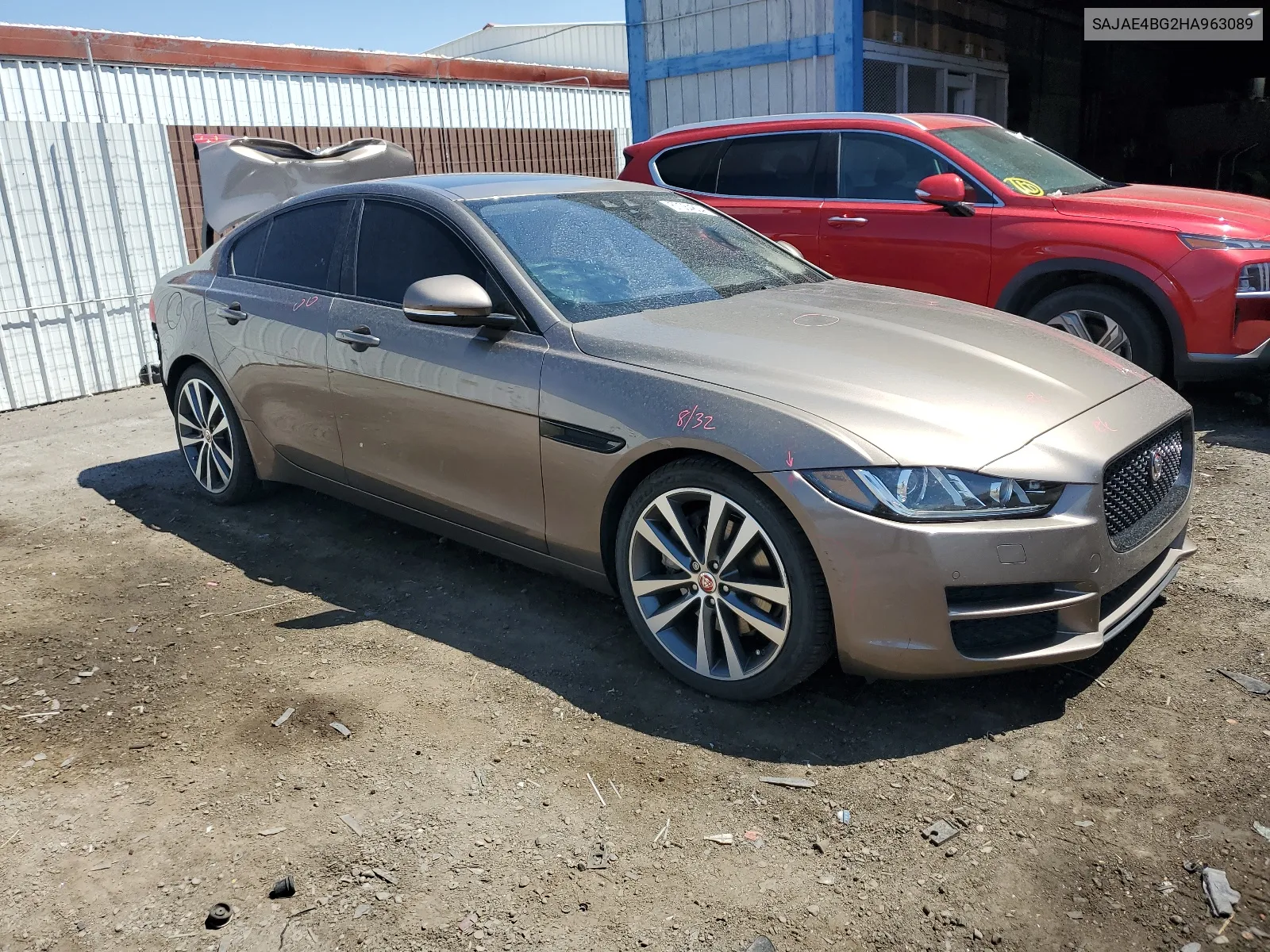 SAJAE4BG2HA963089 2017 Jaguar Xe Prestige