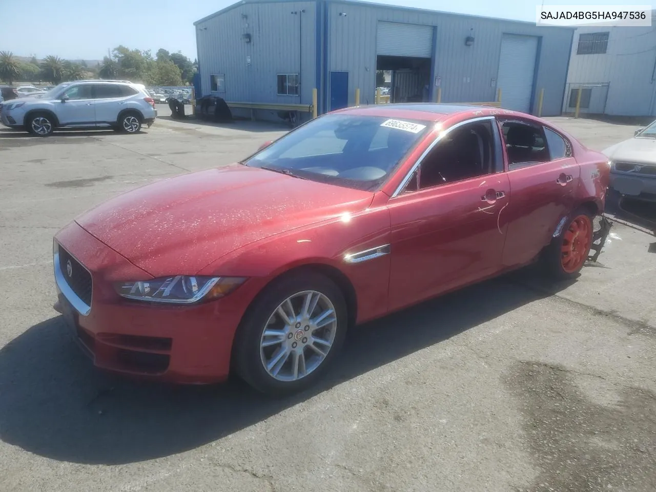 SAJAD4BG5HA947536 2017 Jaguar Xe Premium