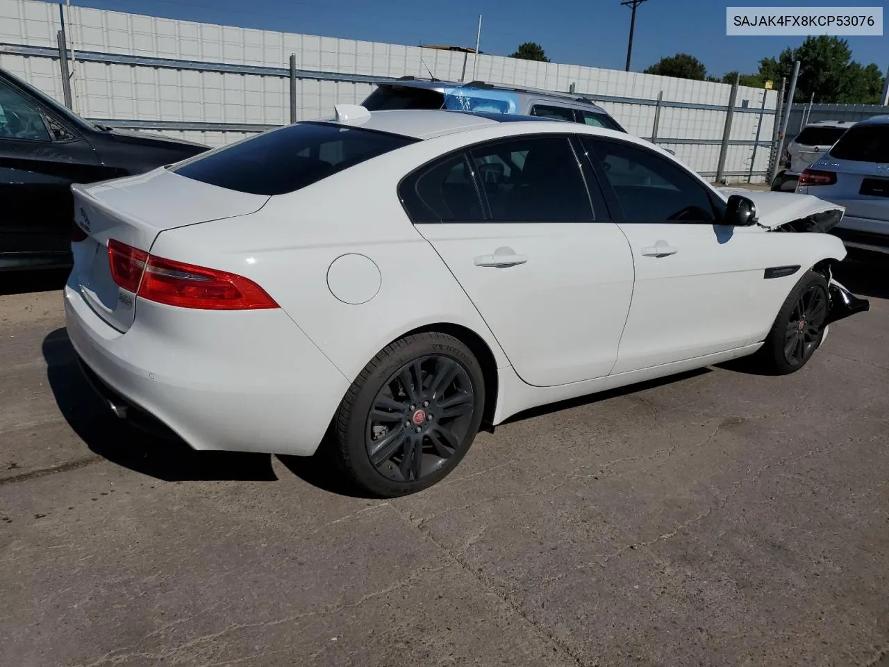 2019 Jaguar Xe Prestige VIN: SAJAK4FX8KCP53076 Lot: 70034034