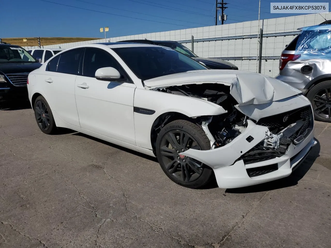 2019 Jaguar Xe Prestige VIN: SAJAK4FX8KCP53076 Lot: 70034034