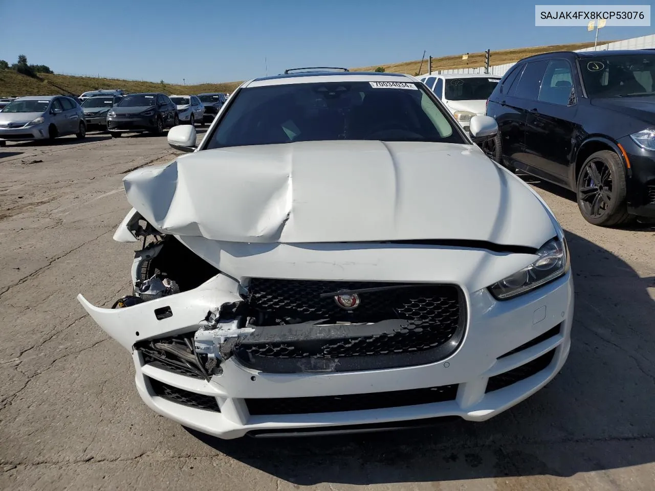 2019 Jaguar Xe Prestige VIN: SAJAK4FX8KCP53076 Lot: 70034034