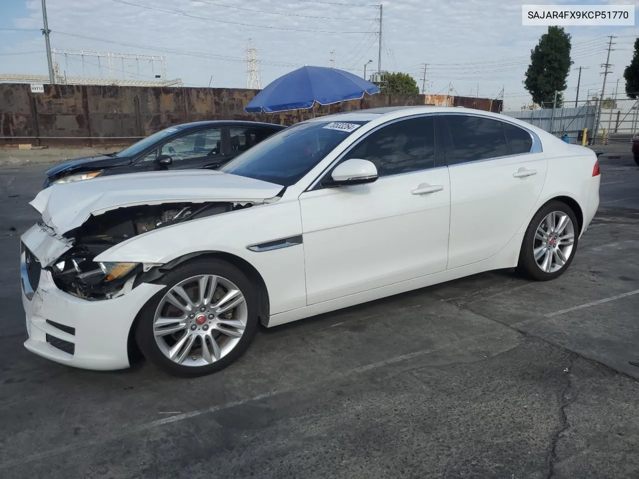 2019 Jaguar Xe VIN: SAJAR4FX9KCP51770 Lot: 70533264