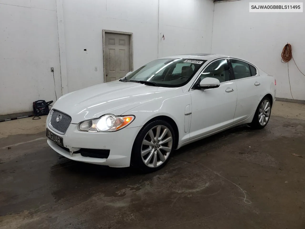 2011 Jaguar Xf Premium VIN: SAJWA0GB8BLS11495 Lot: 67701324