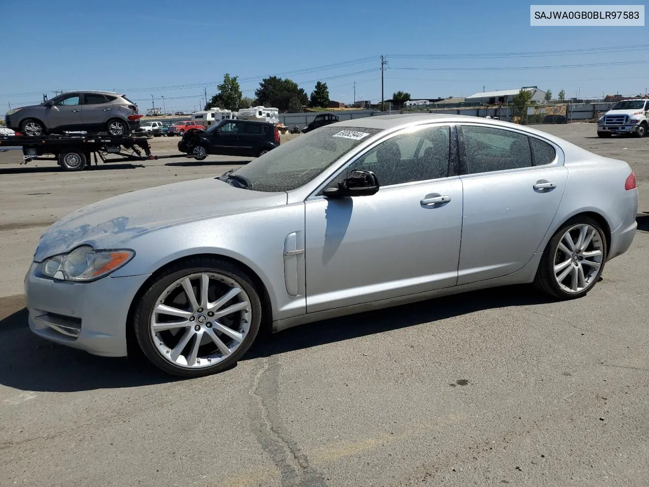 2011 Jaguar Xf Premium VIN: SAJWA0GB0BLR97583 Lot: 69082944