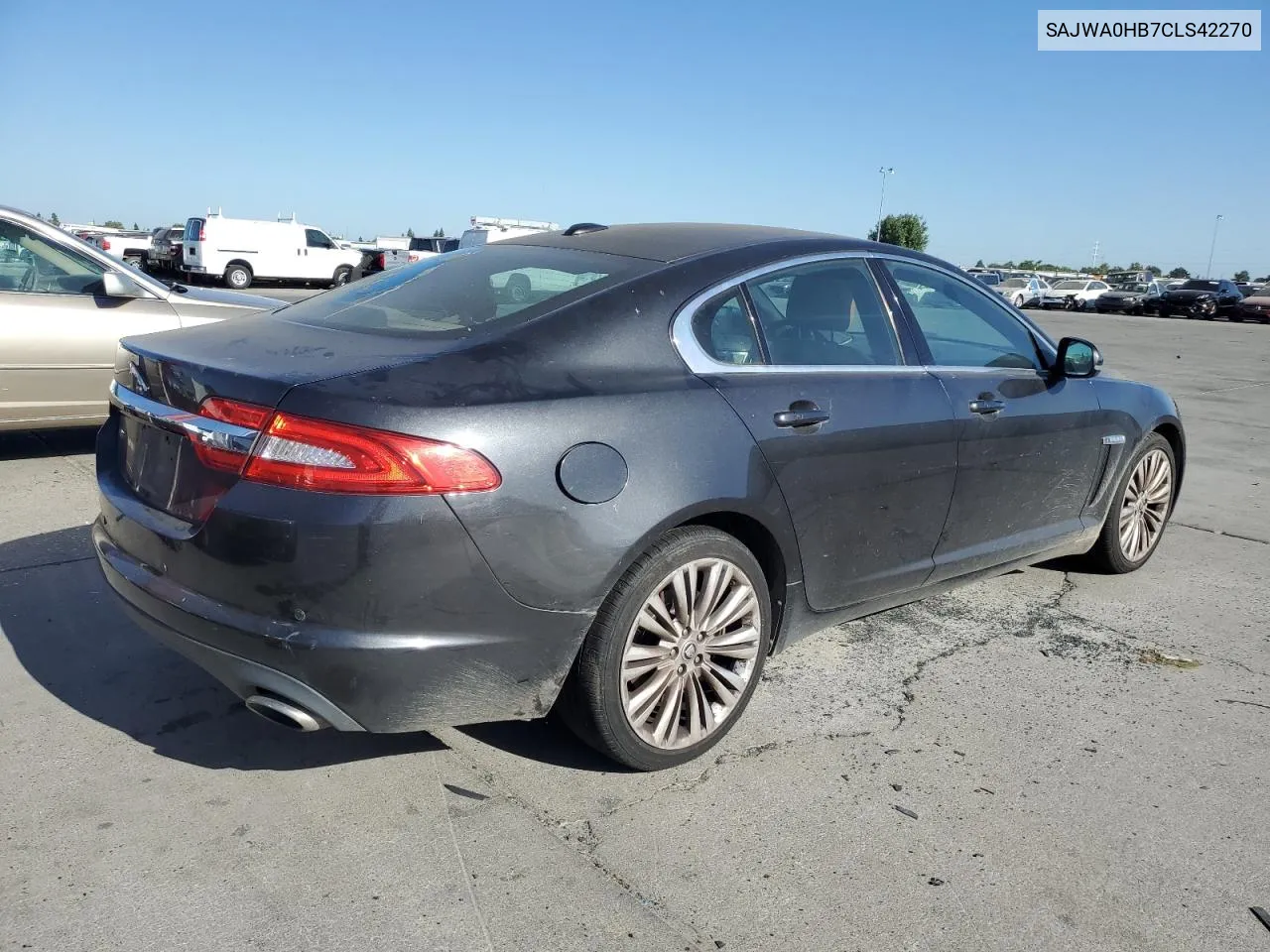 2012 Jaguar Xf Portfolio VIN: SAJWA0HB7CLS42270 Lot: 61124624