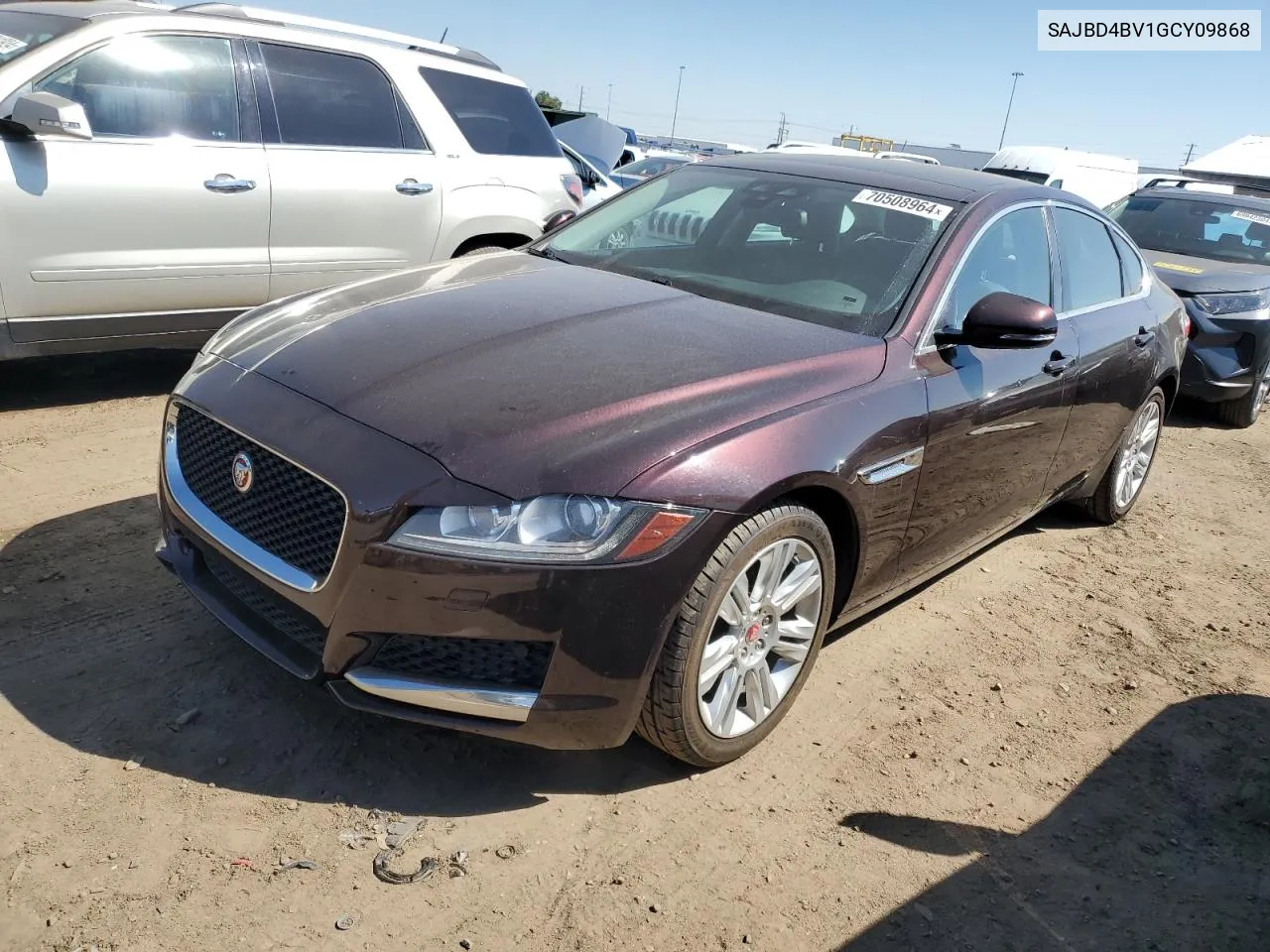 2016 Jaguar Xf Premium VIN: SAJBD4BV1GCY09868 Lot: 70508964