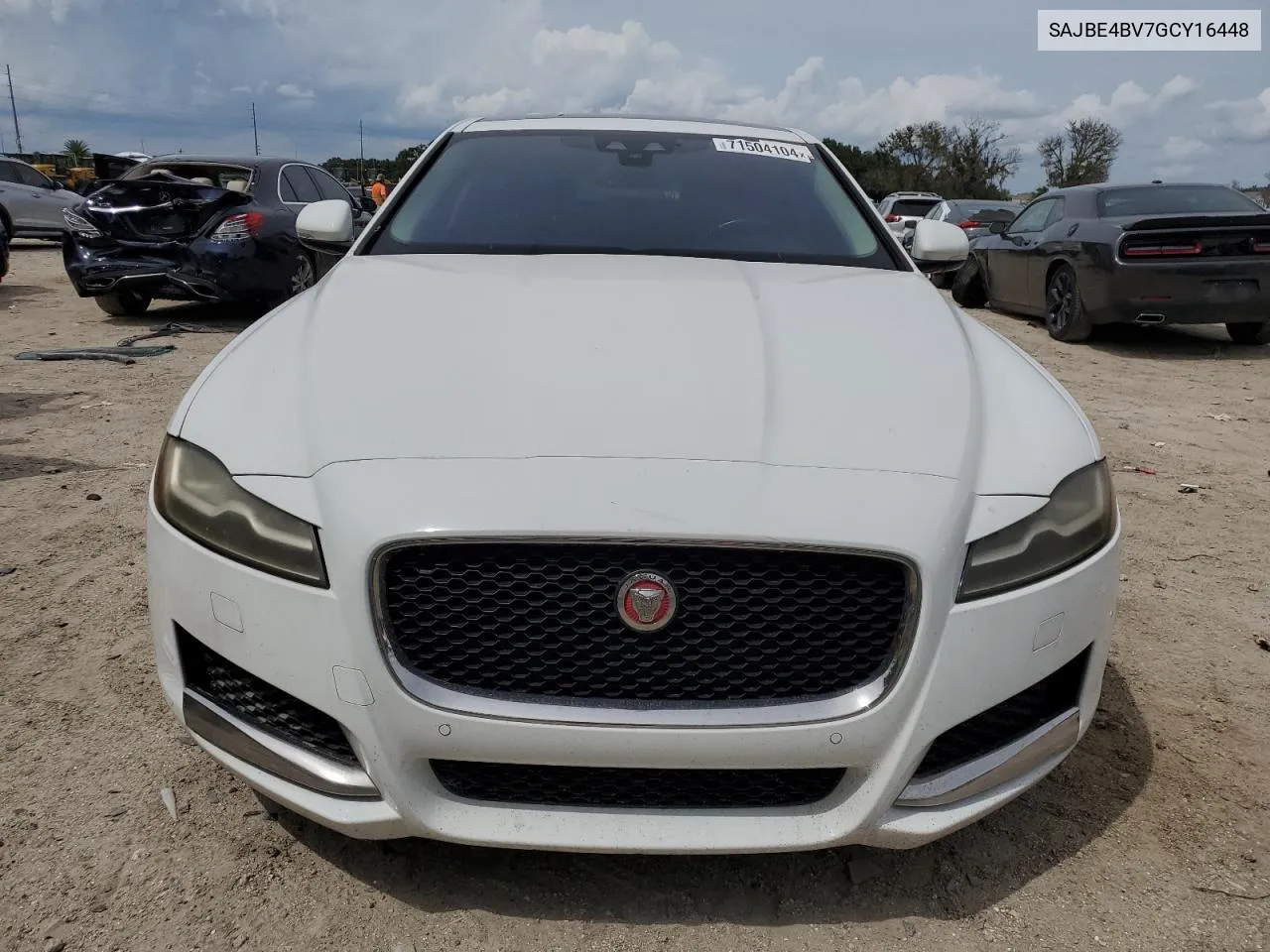 2016 Jaguar Xf Prestige VIN: SAJBE4BV7GCY16448 Lot: 71504104