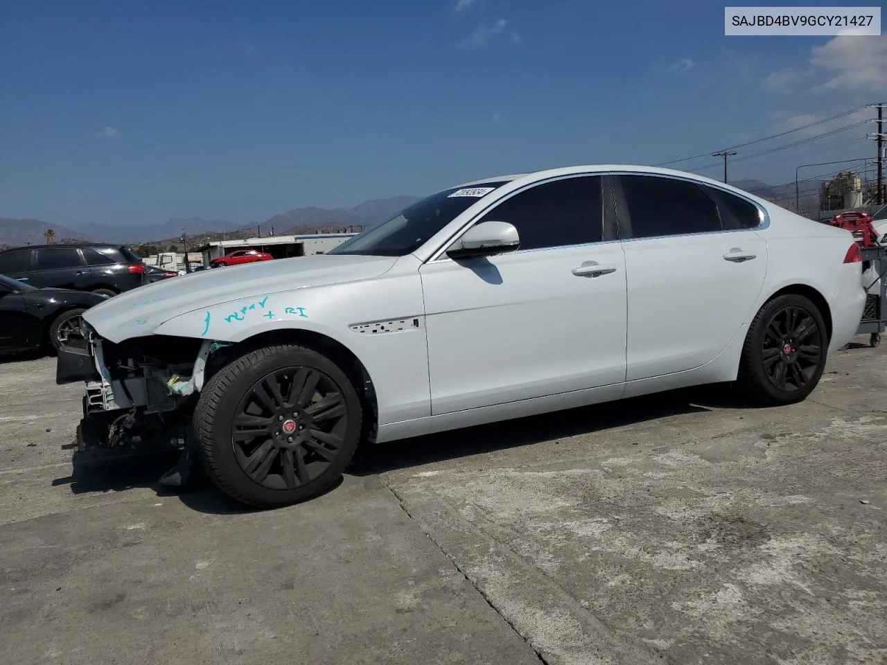 SAJBD4BV9GCY21427 2016 Jaguar Xf Premium