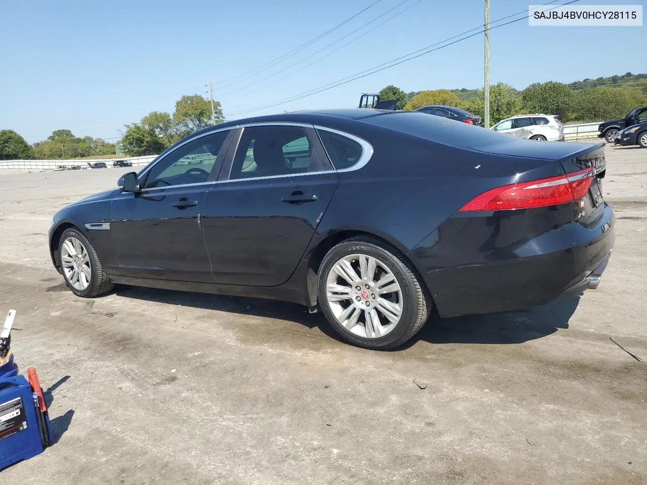 2017 Jaguar Xf Premium VIN: SAJBJ4BV0HCY28115 Lot: 69085204