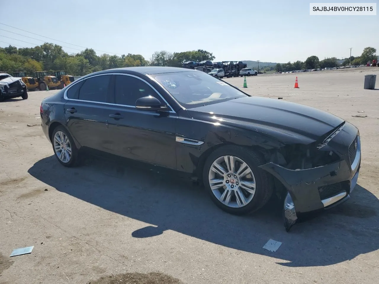 2017 Jaguar Xf Premium VIN: SAJBJ4BV0HCY28115 Lot: 69085204