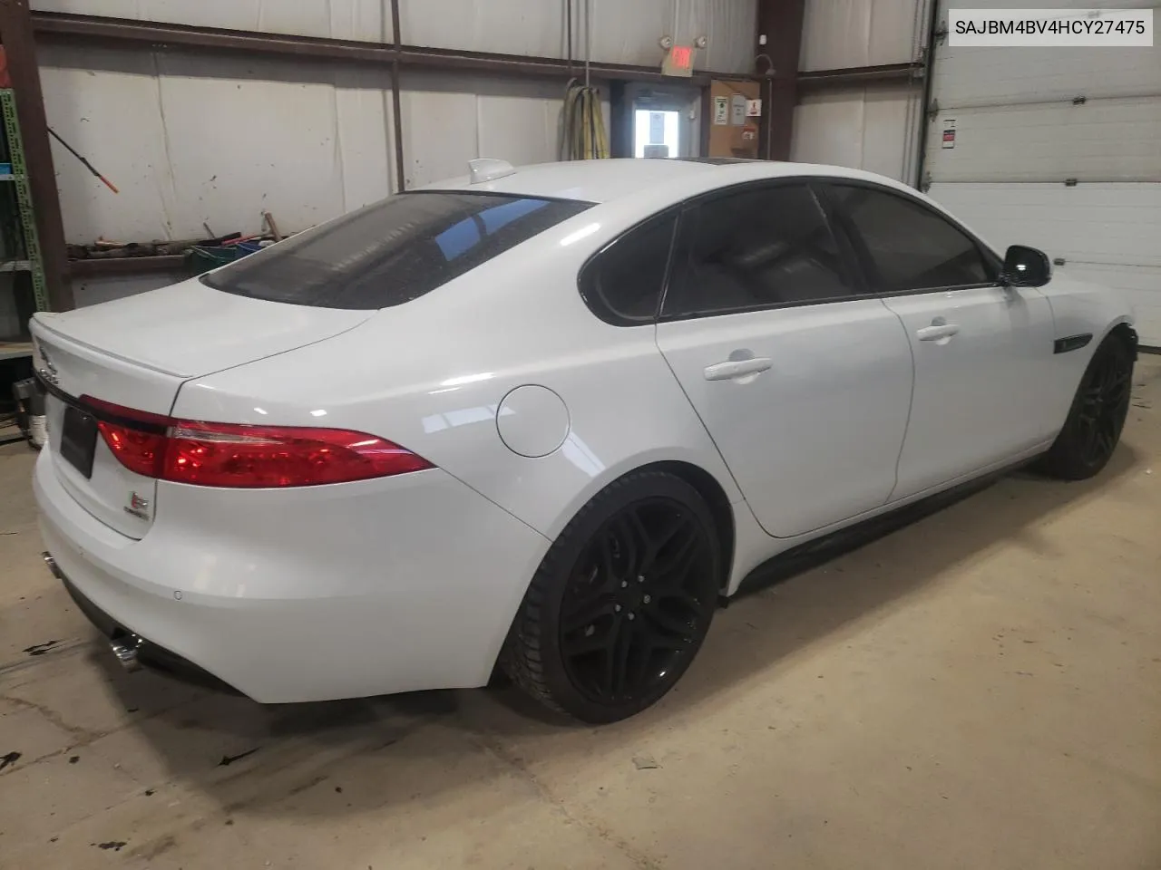 2017 Jaguar Xf S VIN: SAJBM4BV4HCY27475 Lot: 75915233