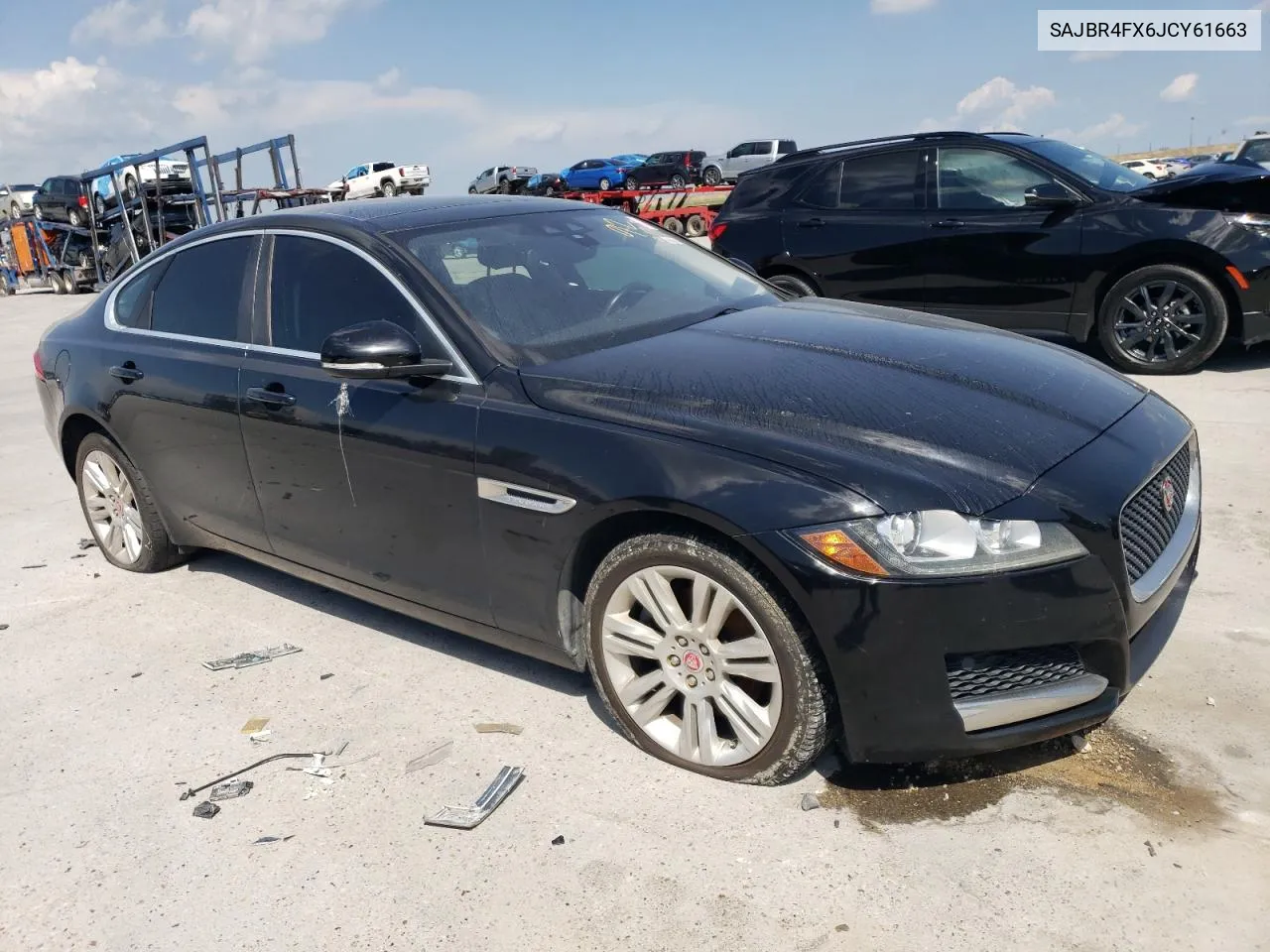 2018 Jaguar Xf VIN: SAJBR4FX6JCY61663 Lot: 59803994