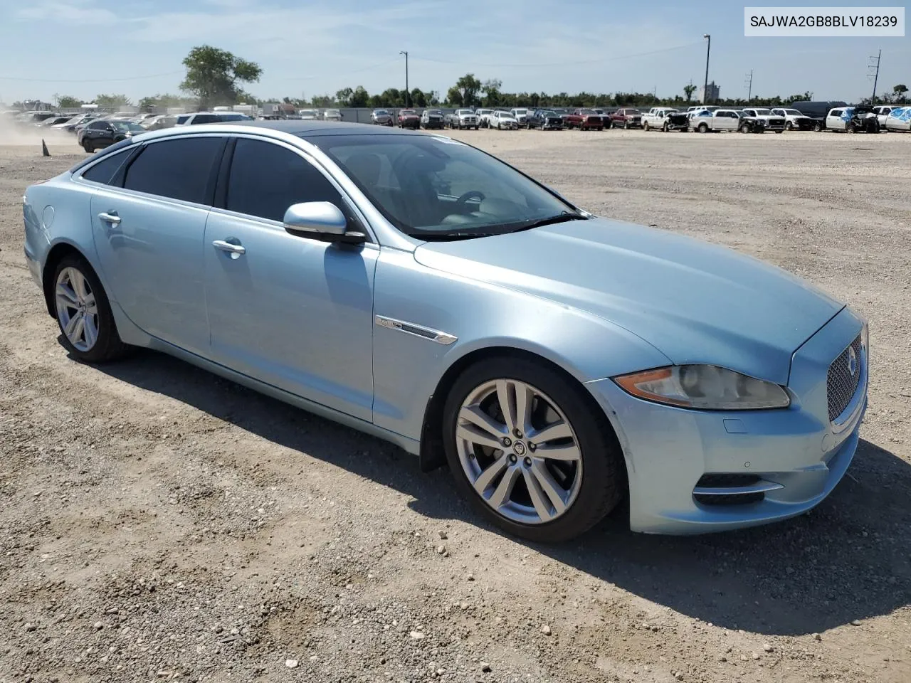 2011 Jaguar Xjl VIN: SAJWA2GB8BLV18239 Lot: 67845444