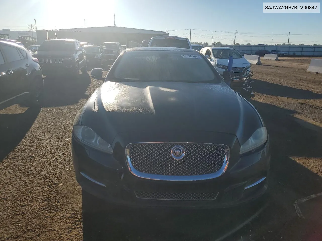 2011 Jaguar Xjl VIN: SAJWA2GB7BLV00847 Lot: 68269104