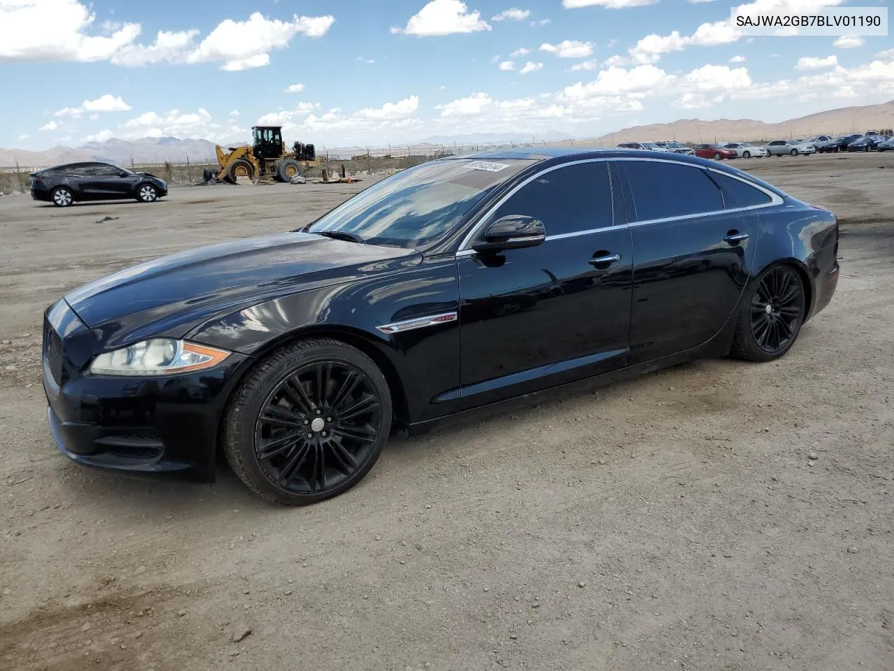 2011 Jaguar Xjl VIN: SAJWA2GB7BLV01190 Lot: 68542514