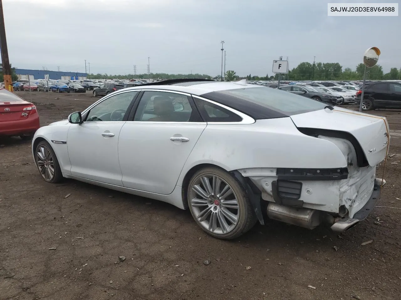 SAJWJ2GD3E8V64988 2014 Jaguar Xjl Portfolio