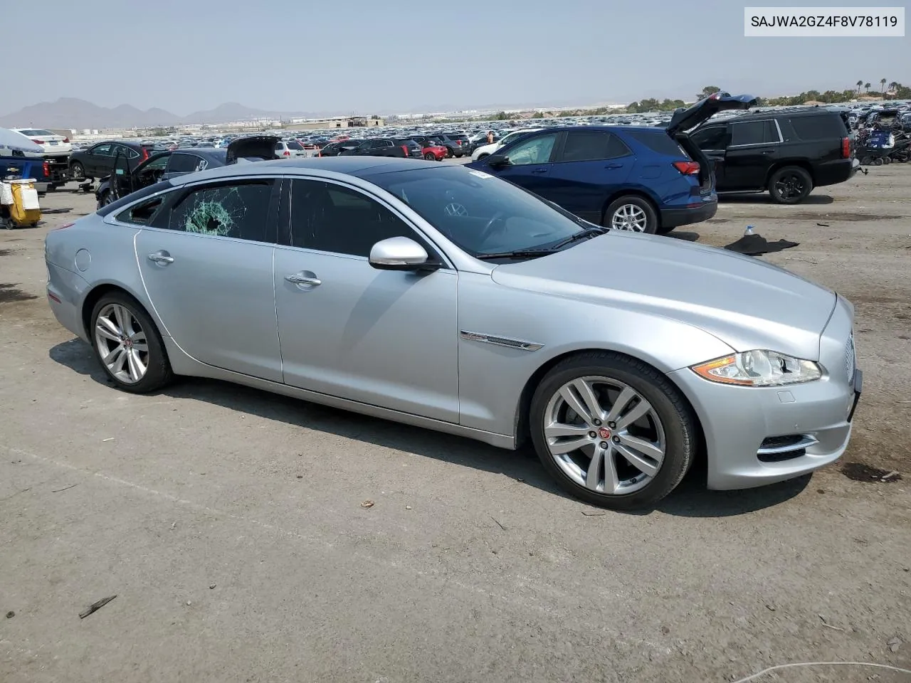 2015 Jaguar Xjl Portfolio VIN: SAJWA2GZ4F8V78119 Lot: 70201074