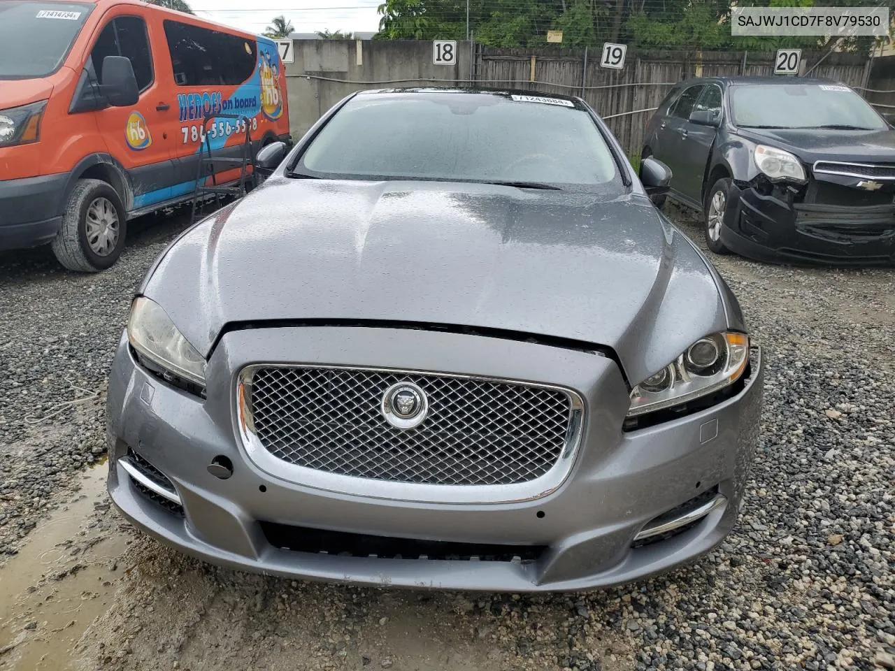 2015 Jaguar Xj VIN: SAJWJ1CD7F8V79530 Lot: 71243884