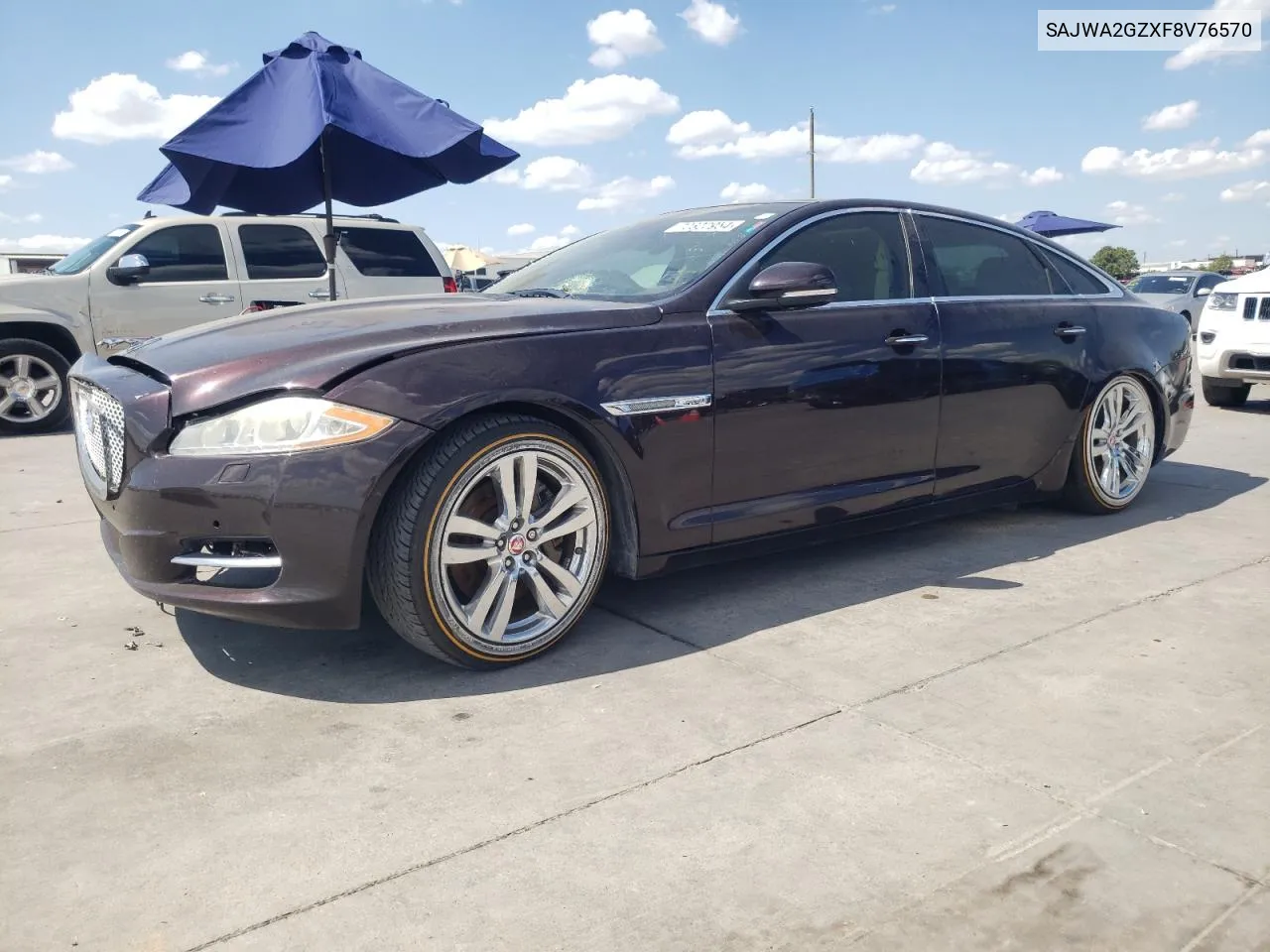 SAJWA2GZXF8V76570 2015 Jaguar Xjl Portfolio