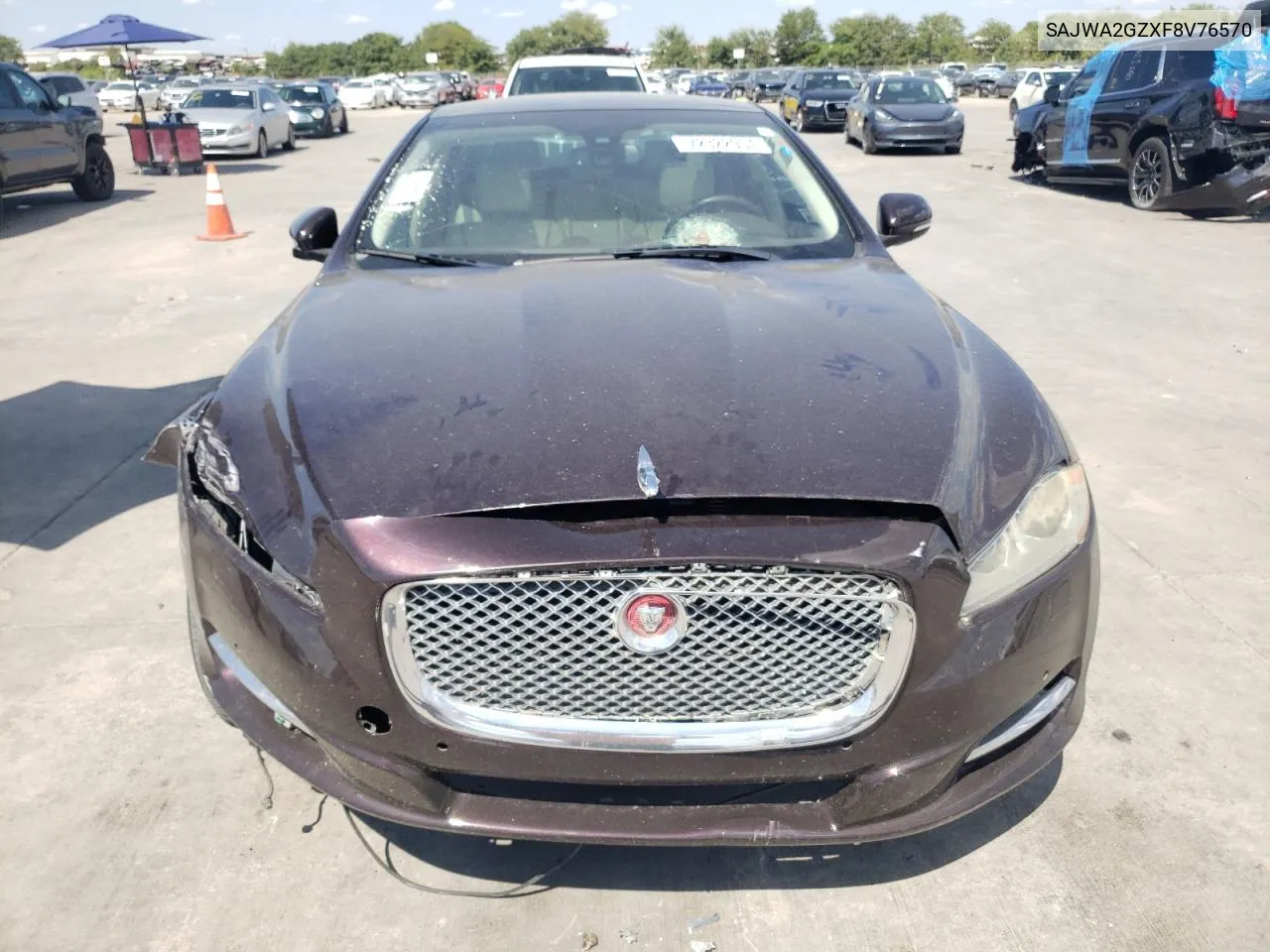 SAJWA2GZXF8V76570 2015 Jaguar Xjl Portfolio