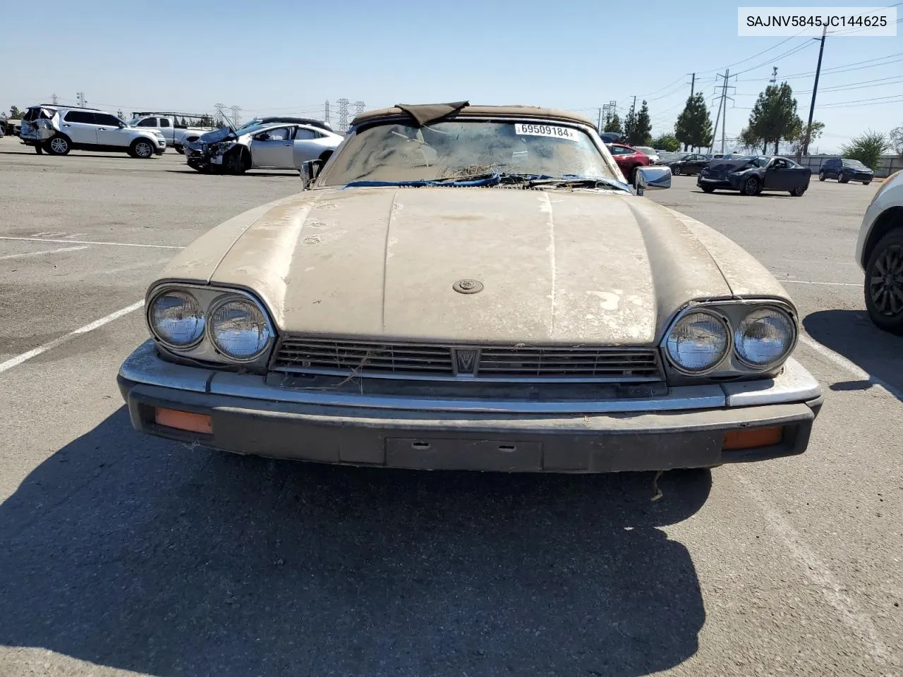 1988 Jaguar Xjs VIN: SAJNV5845JC144625 Lot: 69509184