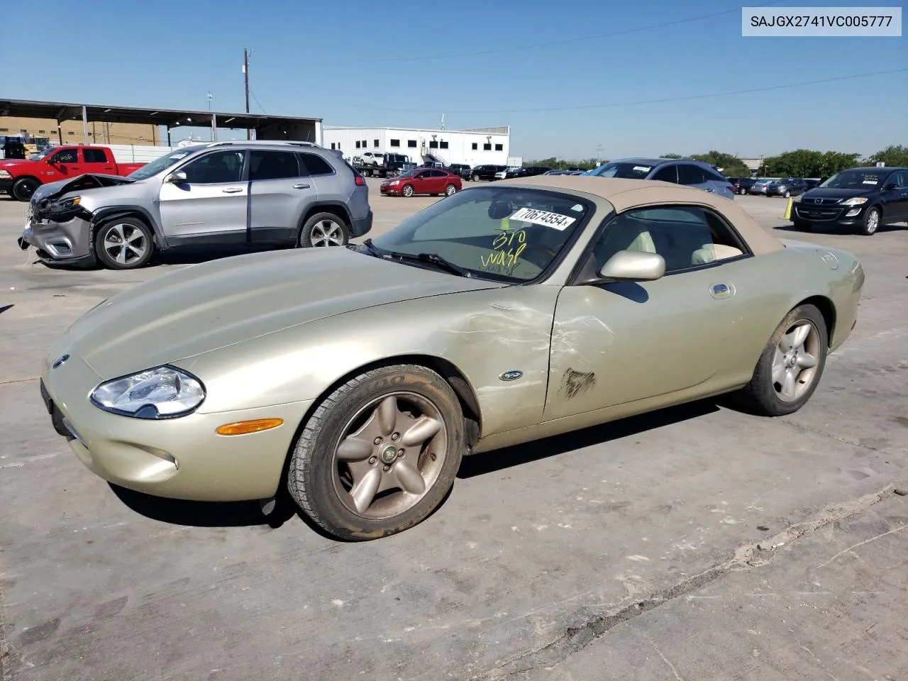 1997 Jaguar Xk8 VIN: SAJGX2741VC005777 Lot: 70674554