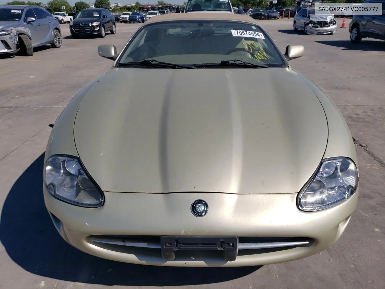 1997 Jaguar Xk8 VIN: SAJGX2741VC005777 Lot: 70674554