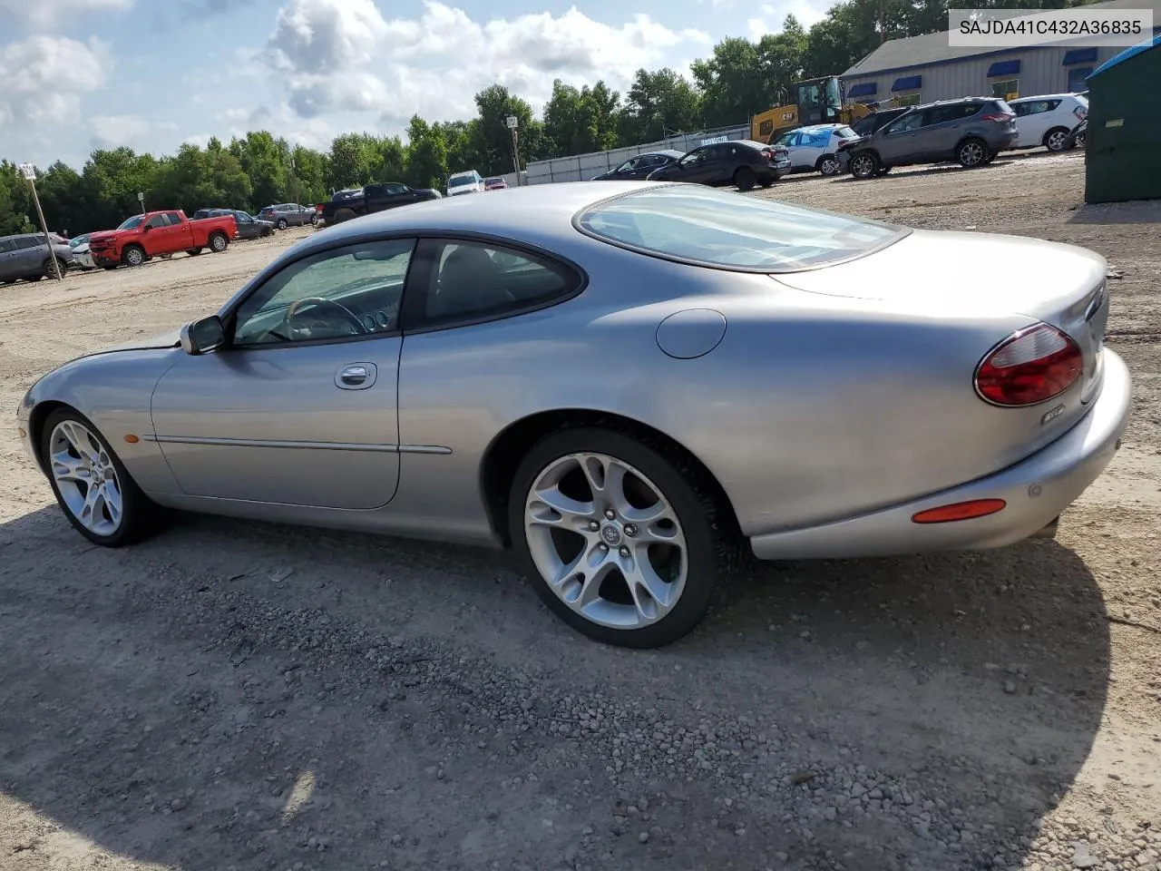 2003 Jaguar Xk8 VIN: SAJDA41C432A36835 Lot: 57744244