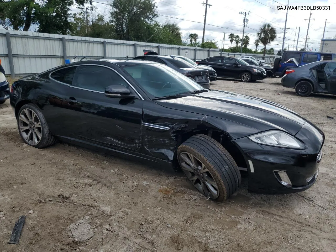 2013 Jaguar Xk VIN: SAJWA4FB3DLB50331 Lot: 66573384