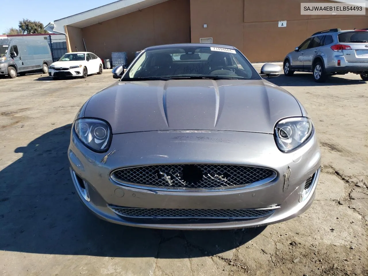 2014 Jaguar Xk VIN: SAJWA4EB1ELB54493 Lot: 71494604