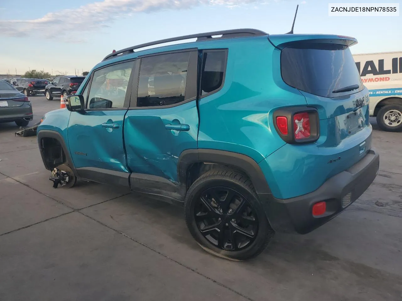 2022 Jeep Renegade Altitude VIN: ZACNJDE18NPN78535 Lot: 69502864