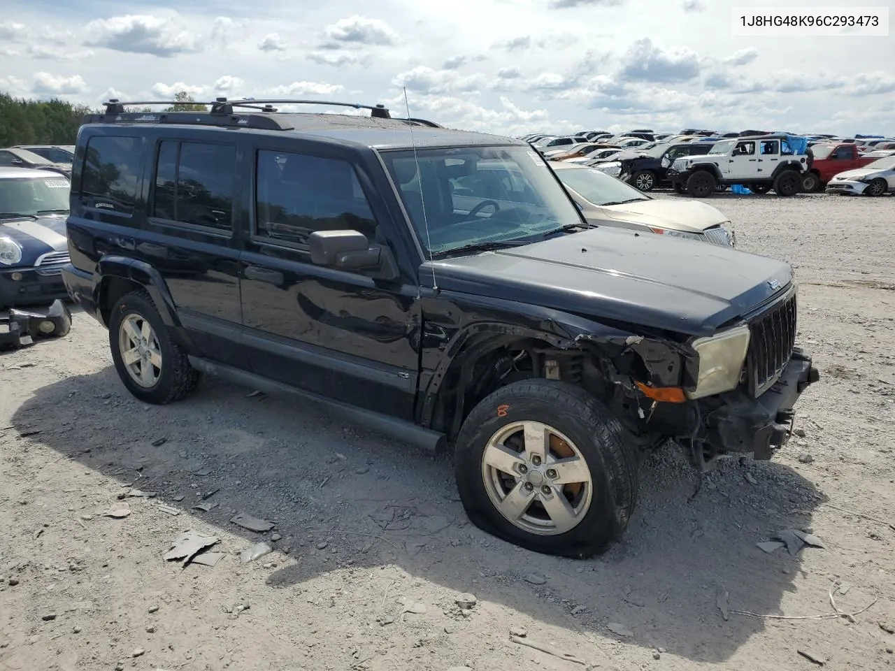 2006 Jeep Commander VIN: 1J8HG48K96C293473 Lot: 70636554