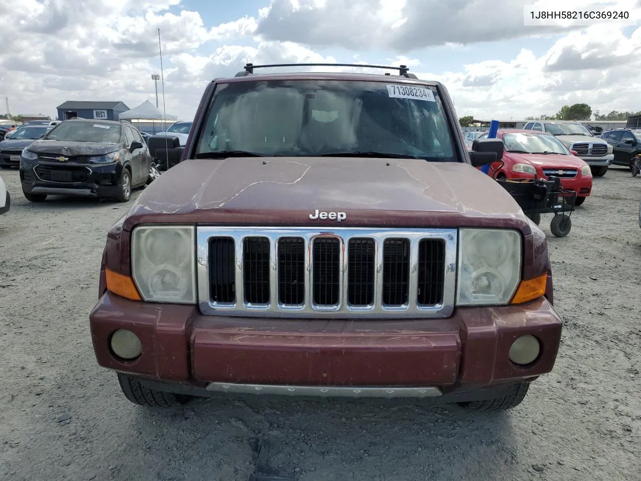 1J8HH58216C369240 2006 Jeep Commander Limited