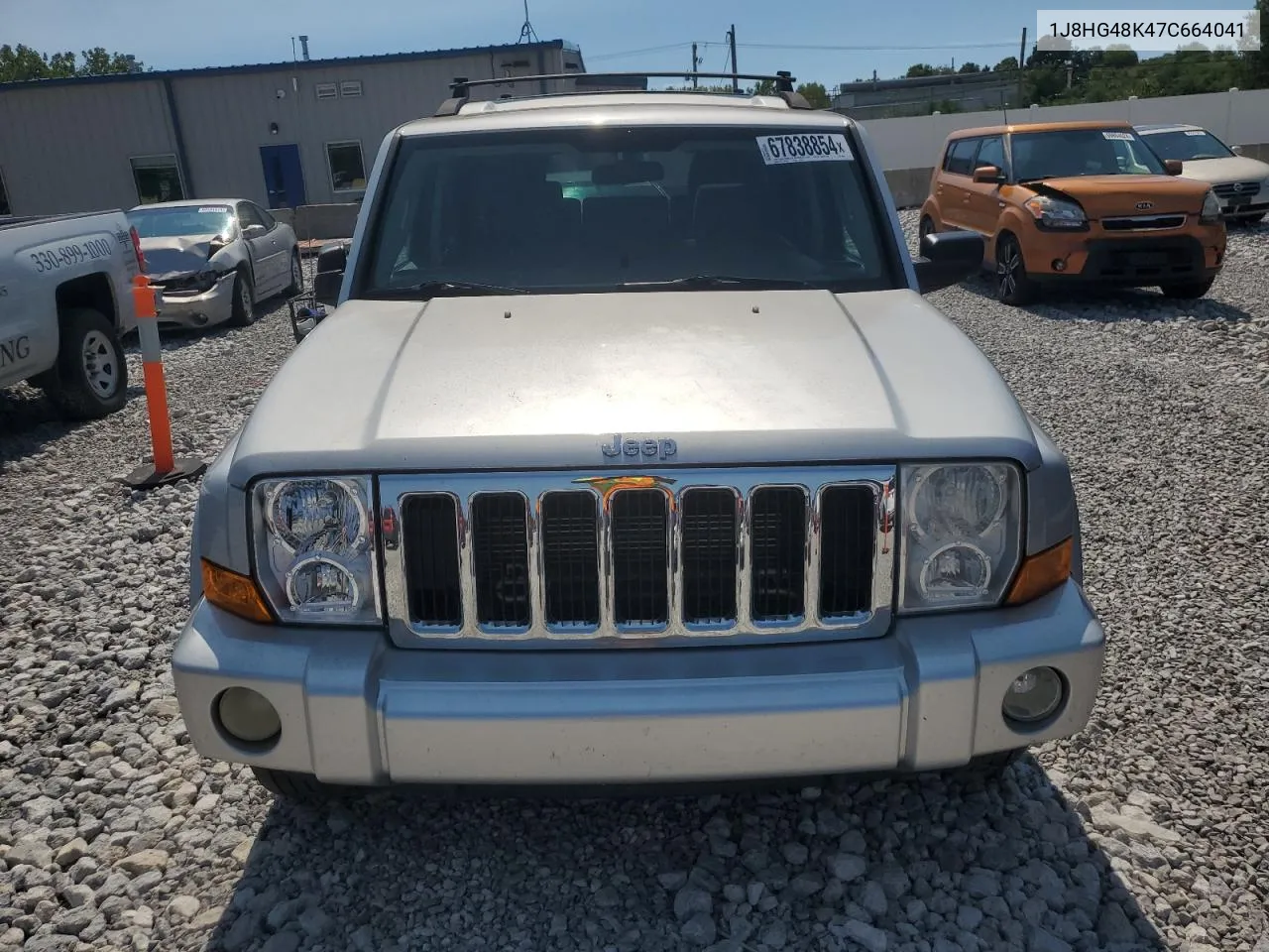 2007 Jeep Commander VIN: 1J8HG48K47C664041 Lot: 67838854