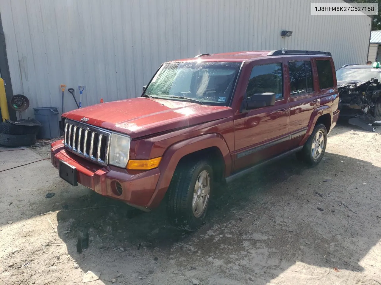 2007 Jeep Commander VIN: 1J8HH48K27C527158 Lot: 70169984