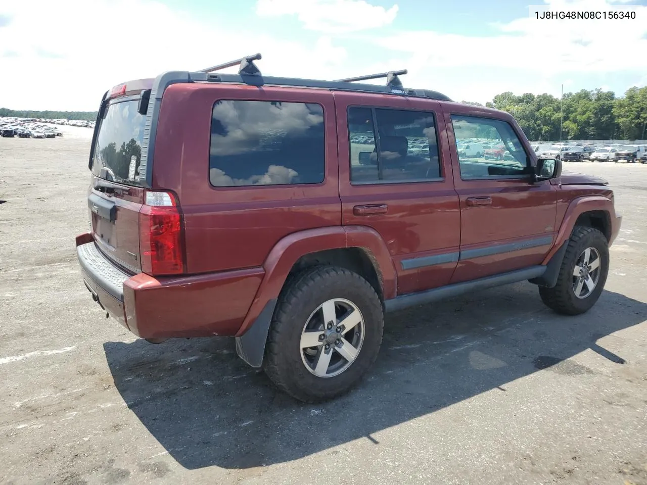 2008 Jeep Commander Sport VIN: 1J8HG48N08C156340 Lot: 69193244