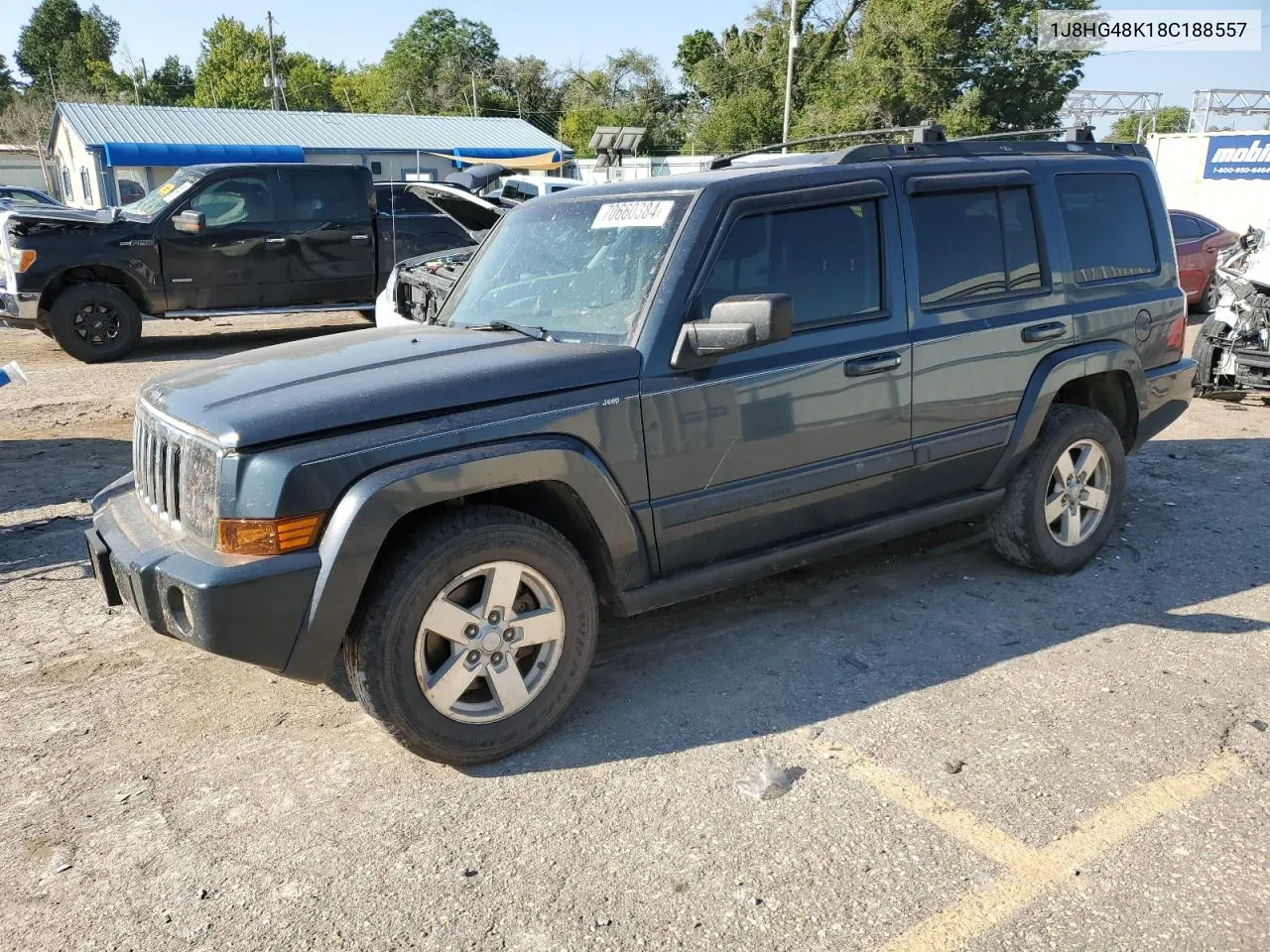 2008 Jeep Commander Sport VIN: 1J8HG48K18C188557 Lot: 70660384