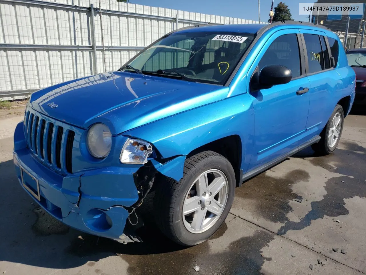 2009 Jeep Compass Sport VIN: 1J4FT47A79D139937 Lot: 50313822