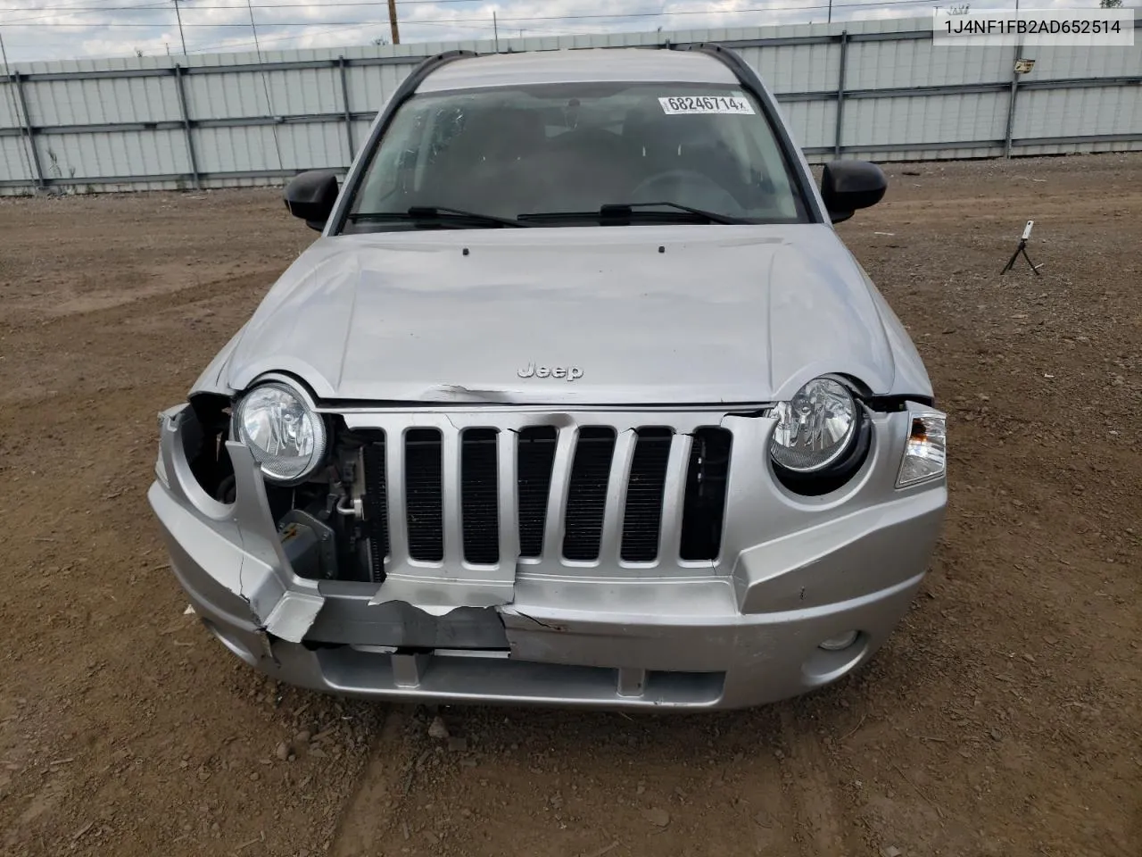 2010 Jeep Compass Sport VIN: 1J4NF1FB2AD652514 Lot: 68246714